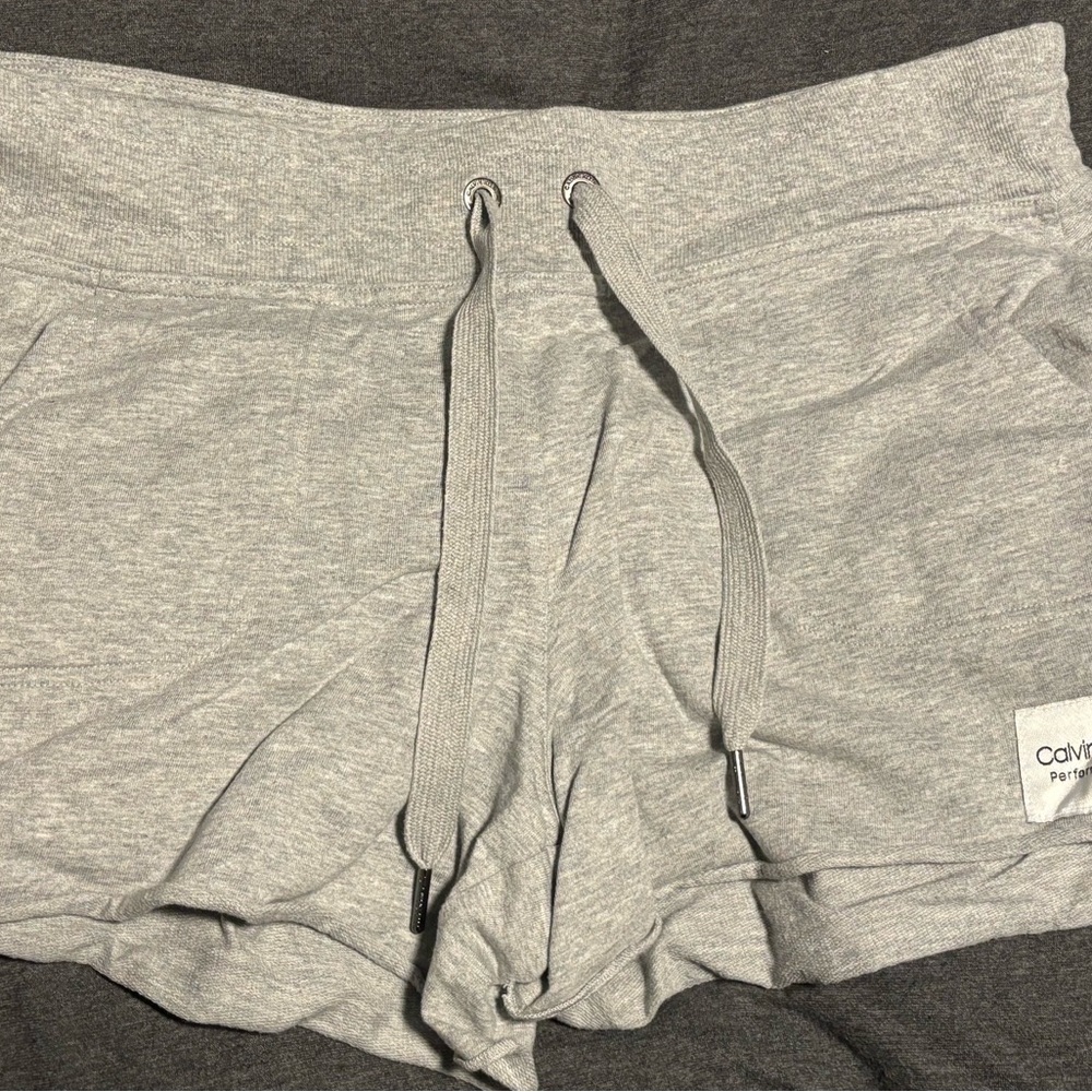 Calvin Klein Light Gray Performance Shorts
